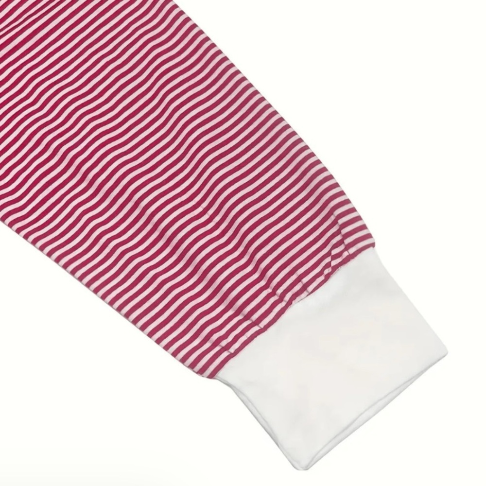 Red and White Striped V-Neck 
Christmas PJs-New - Picture 9 of 9